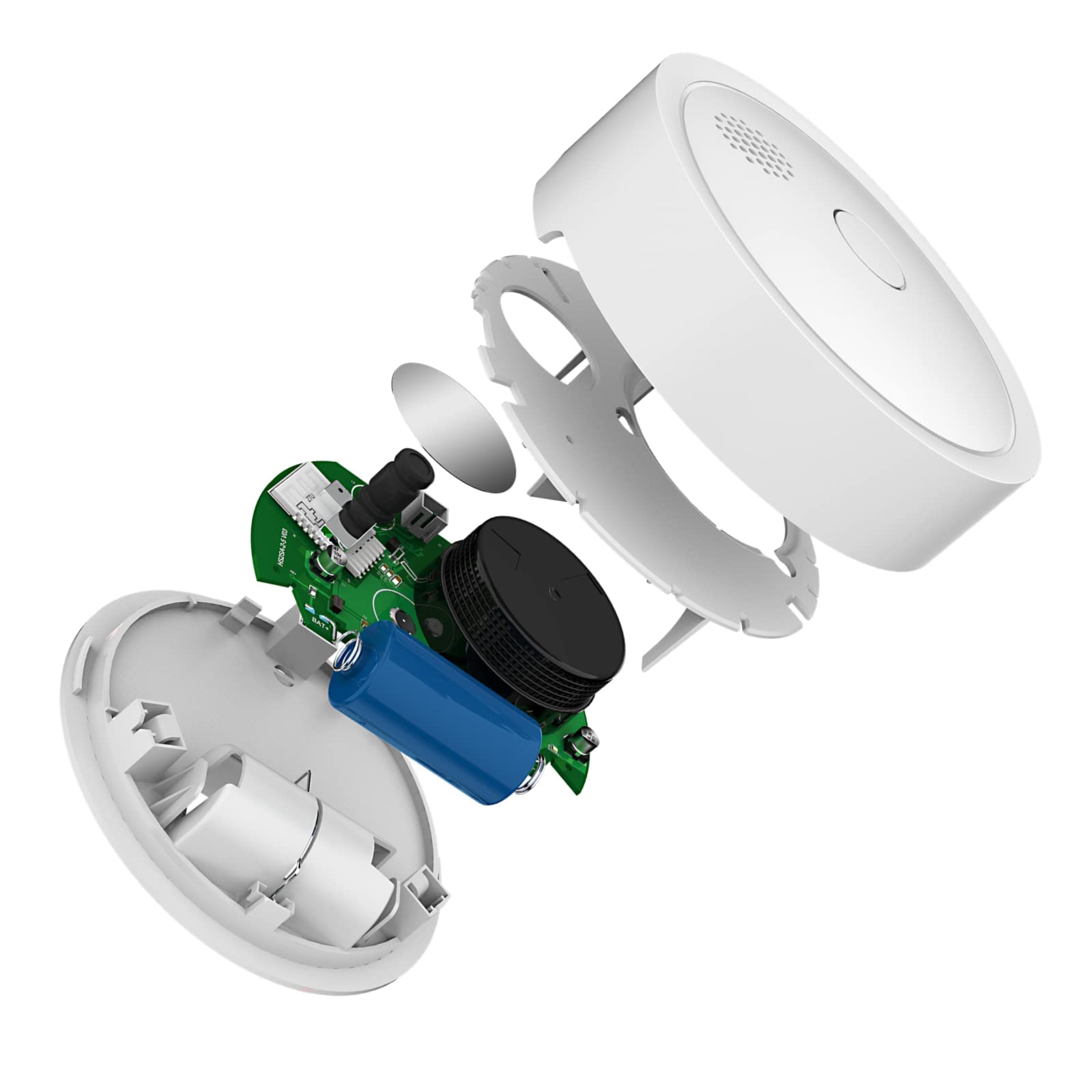 heiman hs2sa-5m photoelectric smoke alarm hlásič kouře složení evtech_cz